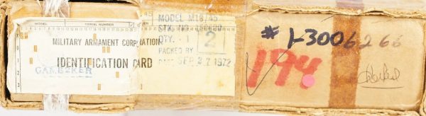 Ingram M10 Powder Springs GA 9mm Original Box - Image 3
