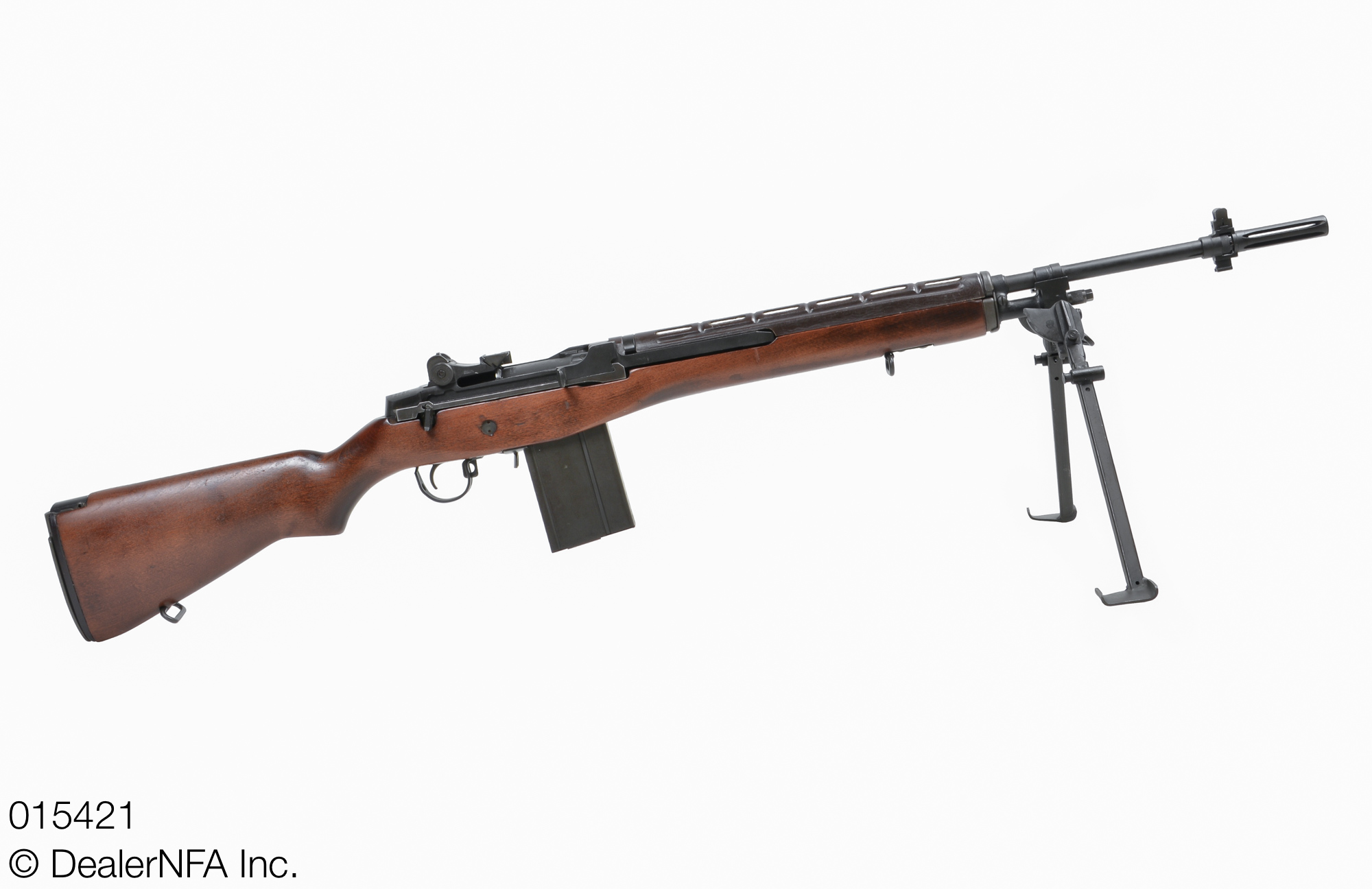 M1A (M14) Springfield / Billistics w/bipod & Excellent #015421 - Image 5
