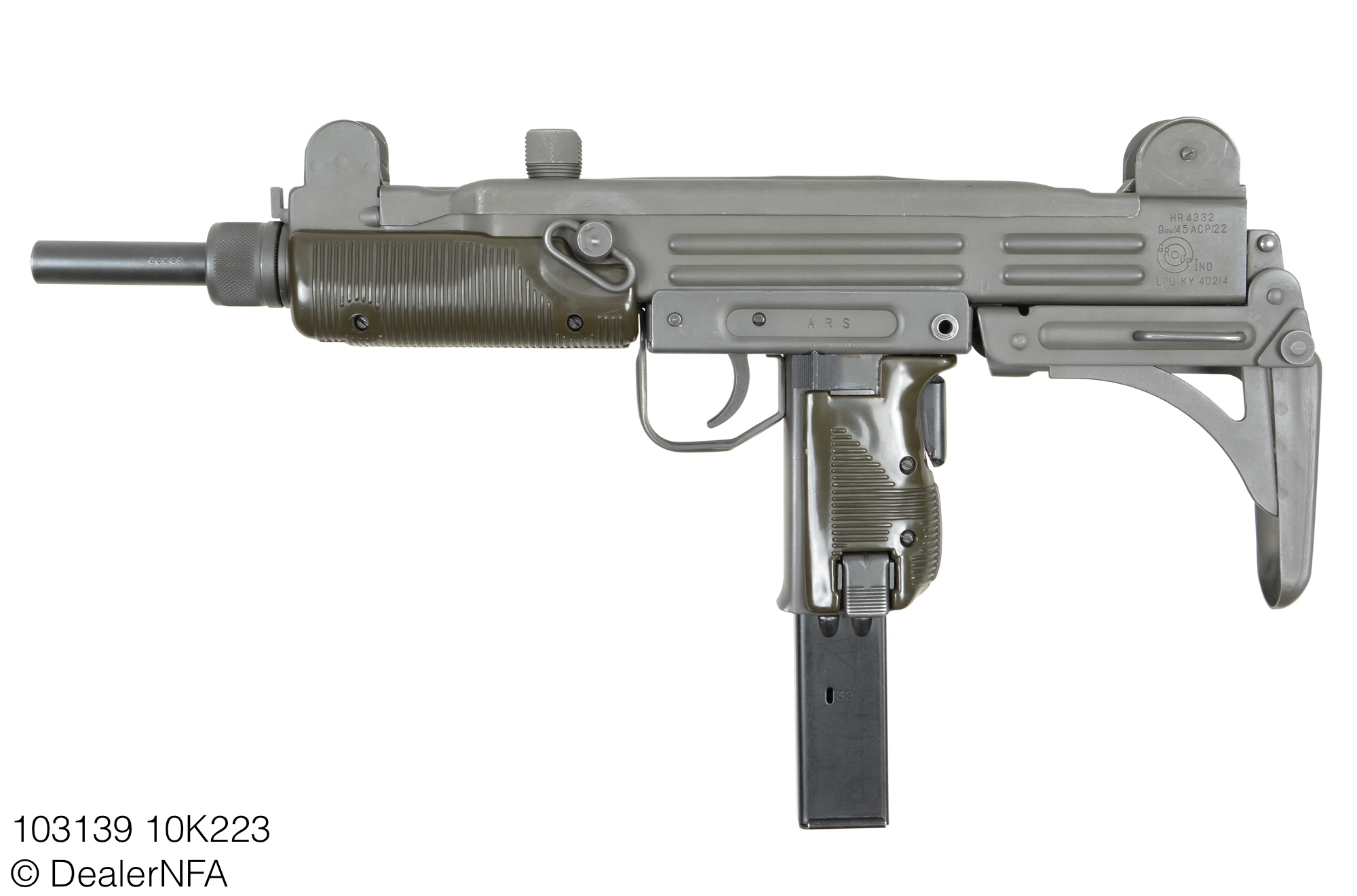 UZI, Group with Suppressor #103139 & 10K223 - Image 3