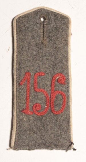 Imperial German 156 regiment shoulder strap