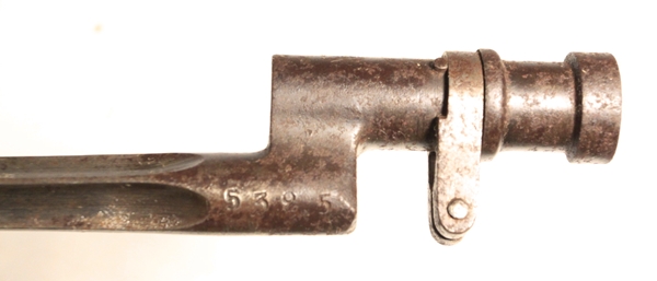 German captured Mosin Nagant 1891 bayonet in German Ersatz scabbard - Image 3