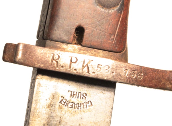 German 1898/05 a/A sawback bayonet with knot - Image 5
