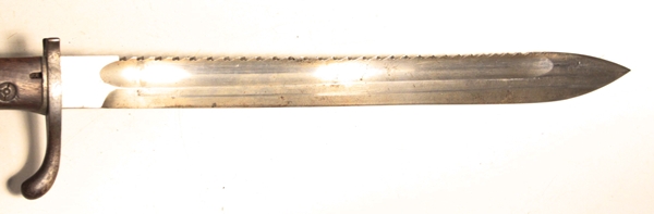 German 1898/05 a/A sawback bayonet with knot - Image 9