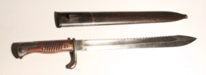 German 1898/05 Sawback bayonet