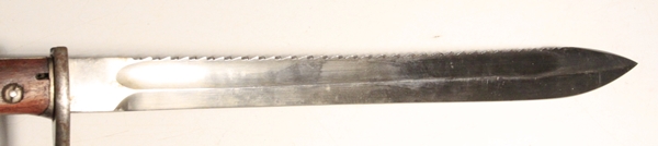 German 1898/05 Sawback bayonet - Image 7