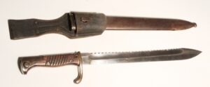 German 1898/05 Sawback bayonet