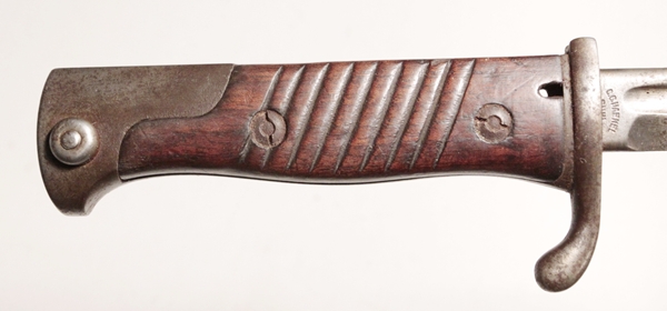 German 1898 n/A bayonet with frog - Image 2