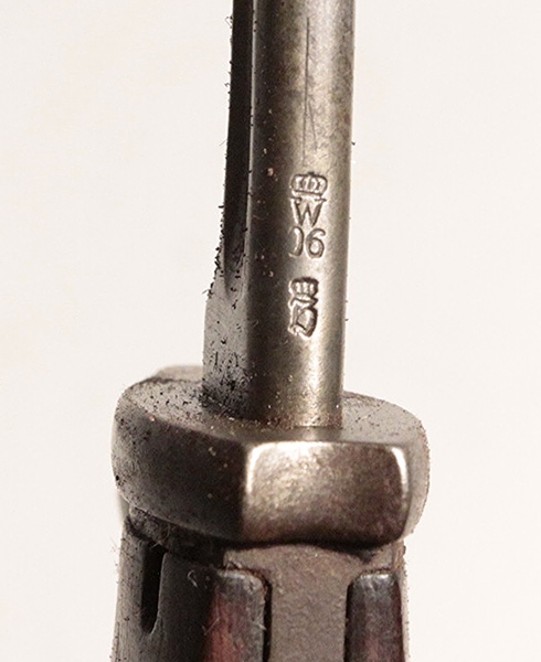 German 1898 n/A bayonet with frog - Image 4