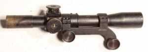 No. 32 Mk III sniper scope with No. 8 Mk 2 soft case