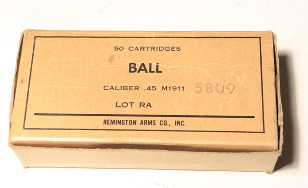 .45 ACP 1911 vintage box 50 rounds Remington Arms - Image 2