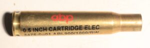 0.5 inch elec. ABL900/1000/RW empty brass cartridge