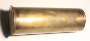German 7.7cm brass case 1899 dated