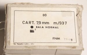 7.92 Mauser M/937 Ball ammunition (240)
