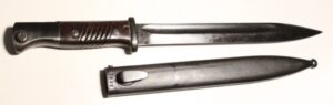German 1884/98 III bayonet bym mismatched