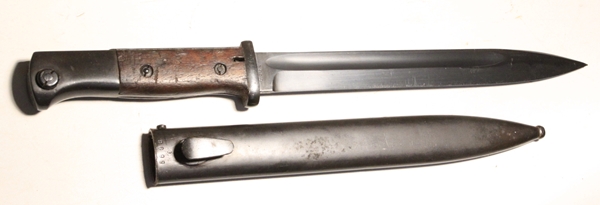 German 1884/98 III bayonet Clemen & Jung mismatched