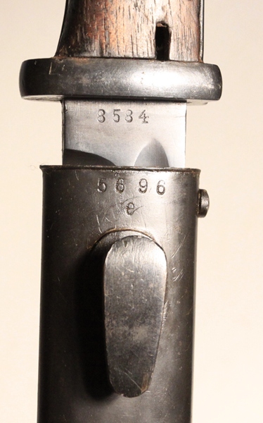 German 1884/98 III bayonet Clemen & Jung mismatched - Image 7