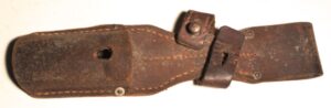 German WW2 leather bayonet frog