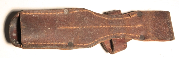 German WW2 leather bayonet frog - Image 2