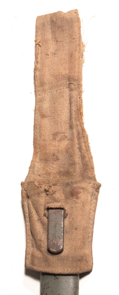 Austrian WW1 ersatz bayonet with cloth frog - Image 6