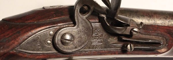 British flintlock military pistol - Image 2