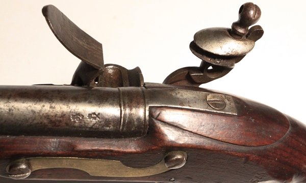 British flintlock military pistol - Image 6