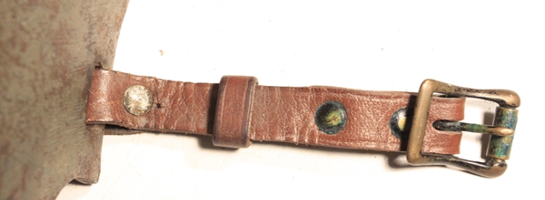 German WWI Helmet Brow Plate Stirnpanzer - Image 5