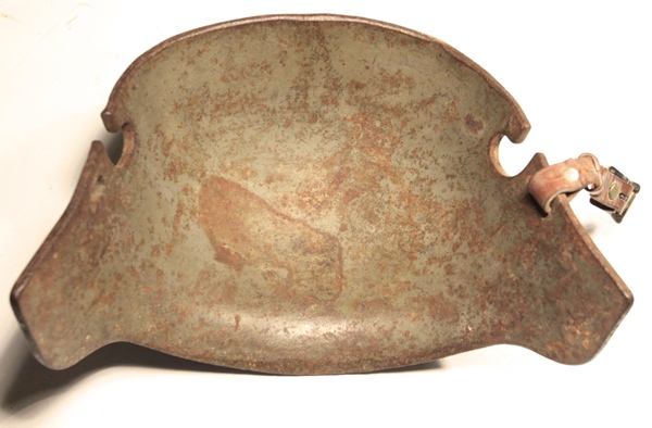 German WWI Helmet Brow Plate Stirnpanzer - Image 2
