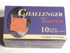 12ga x 2 ¾ Challenger slugs (30)