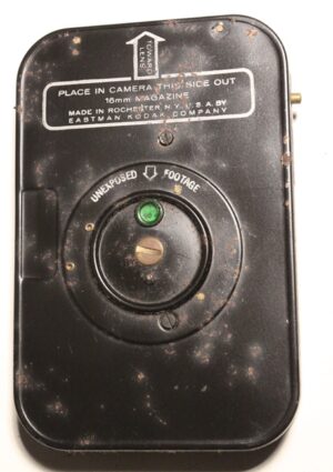Film cassette for gun camera