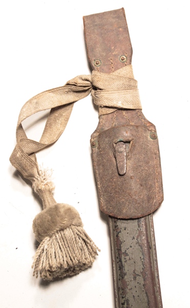 German Ersatz bayonet with scabbard and knot - Image 7
