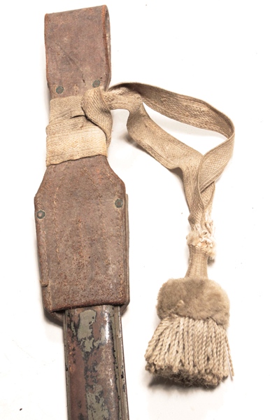 German Ersatz bayonet with scabbard and knot - Image 8