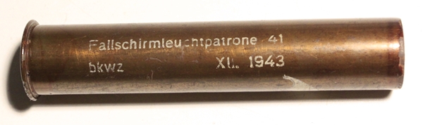 German parachute flare cartridge Falschirm Leuchtpatrone 41