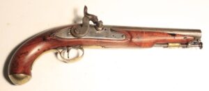 British 1813 Indian Contract pistol converted to percussion