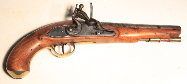 British 1813 Indian Contract Flintlock pistol