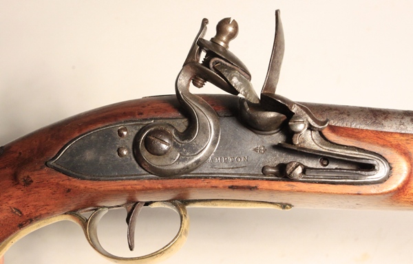 British 1813 Indian Contract Flintlock pistol - Image 2