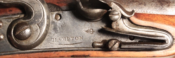 British 1813 Indian Contract Flintlock pistol - Image 3