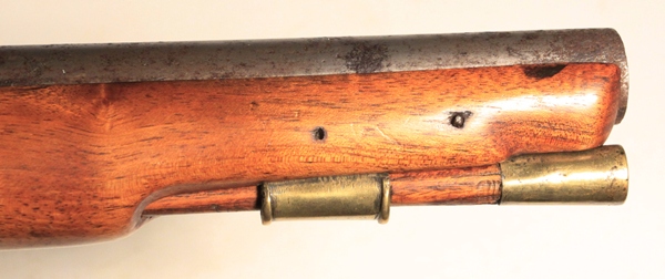 British 1813 Indian Contract Flintlock pistol - Image 8