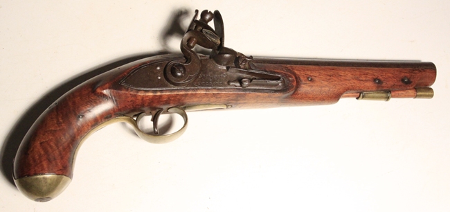 British 1813 Indian Contract Flintlock pistol