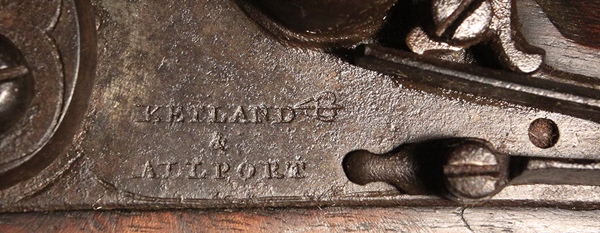 British 1813 Indian Contract Flintlock pistol - Image 3