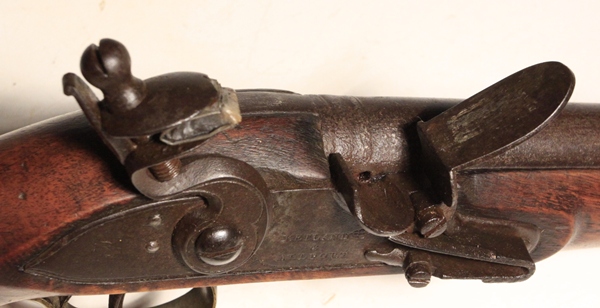 British 1813 Indian Contract Flintlock pistol - Image 4
