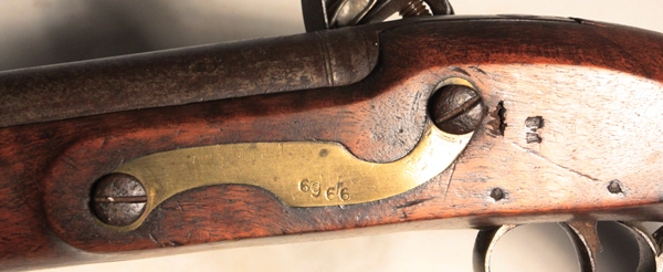 British 1813 Indian Contract Flintlock pistol - Image 8