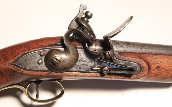 British 1813 Indian Contract Flintlock pistol - Image 2