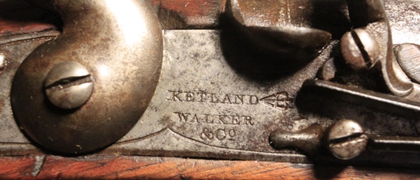 British 1813 Indian Contract Flintlock pistol - Image 3
