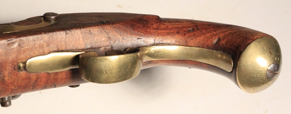 British 1813 Indian Contract Flintlock pistol - Image 8