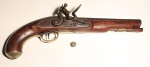 British 1813 Indian Contract Flintlock pistol
