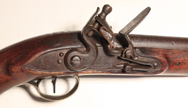 British 1813 Indian Contract Flintlock pistol - Image 2