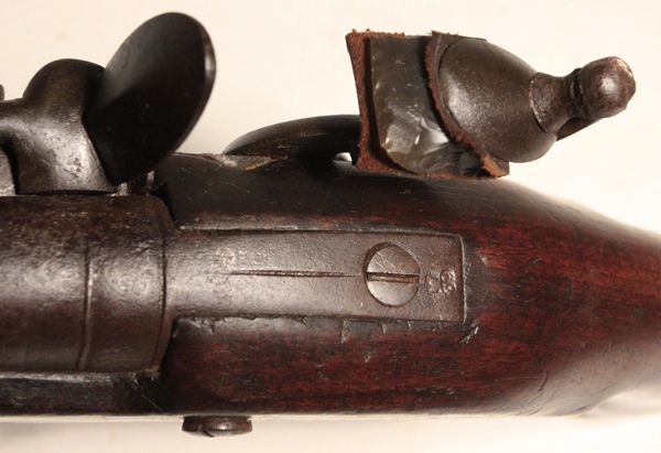 British 1813 Indian Contract Flintlock pistol - Image 8