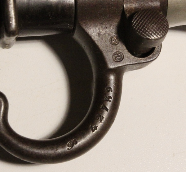 French Model 1886 Lebel bayonet with frog - Image 4
