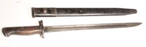 P1907 bayonet with Siamese steel scabbard