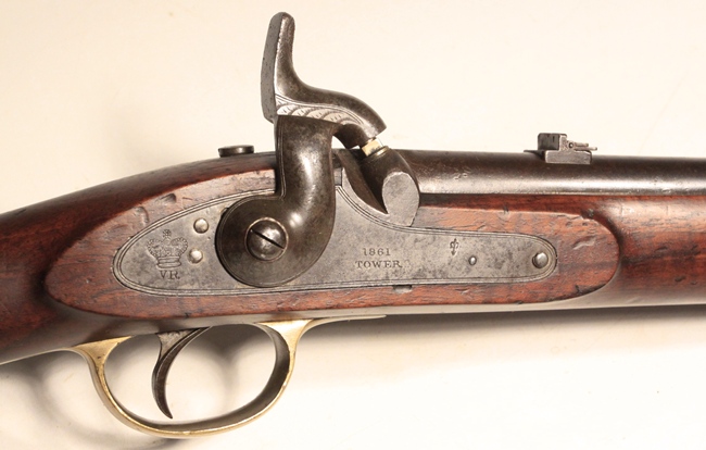 British Pattern 1856 percussion cavalry carbine - Image 5